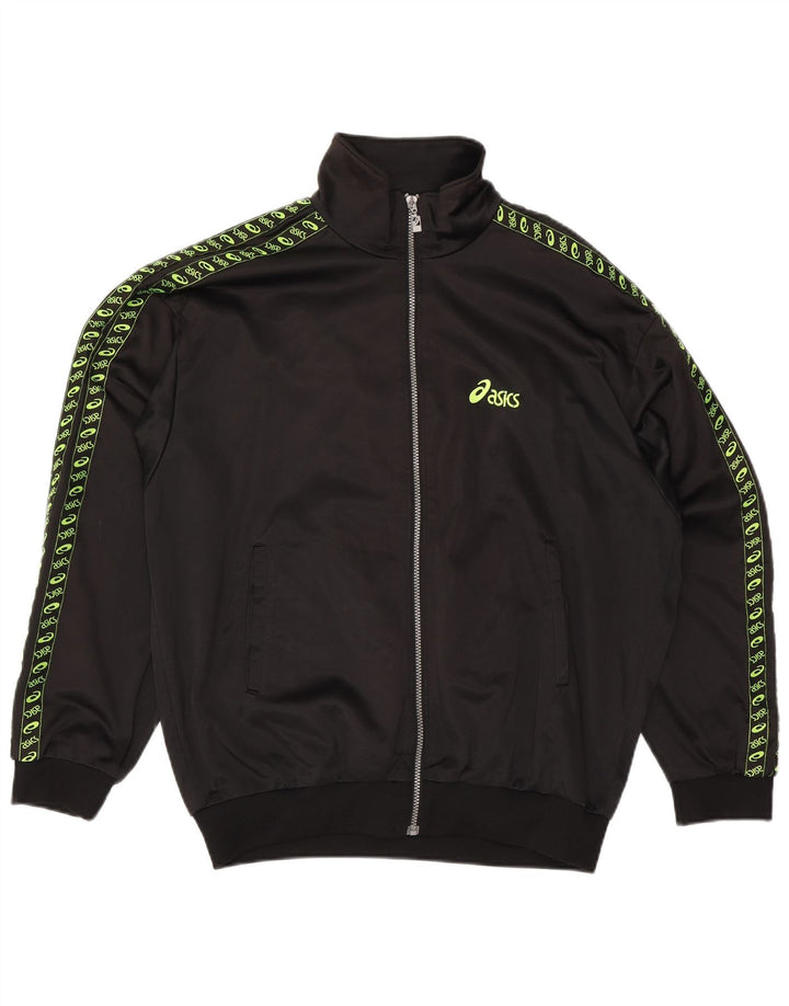 Giacca da ginnastica grafica da uomo Asics XL nera