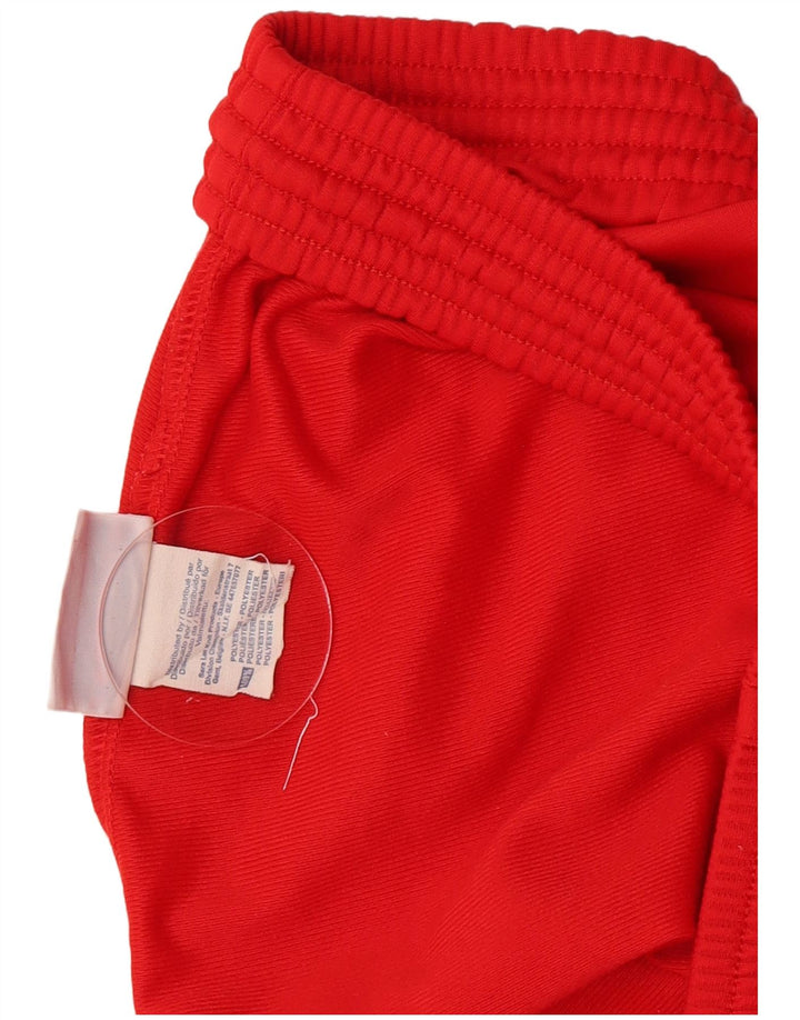 Champion Womens Tracksuit Trousers UK 12 Medium Red Polyester