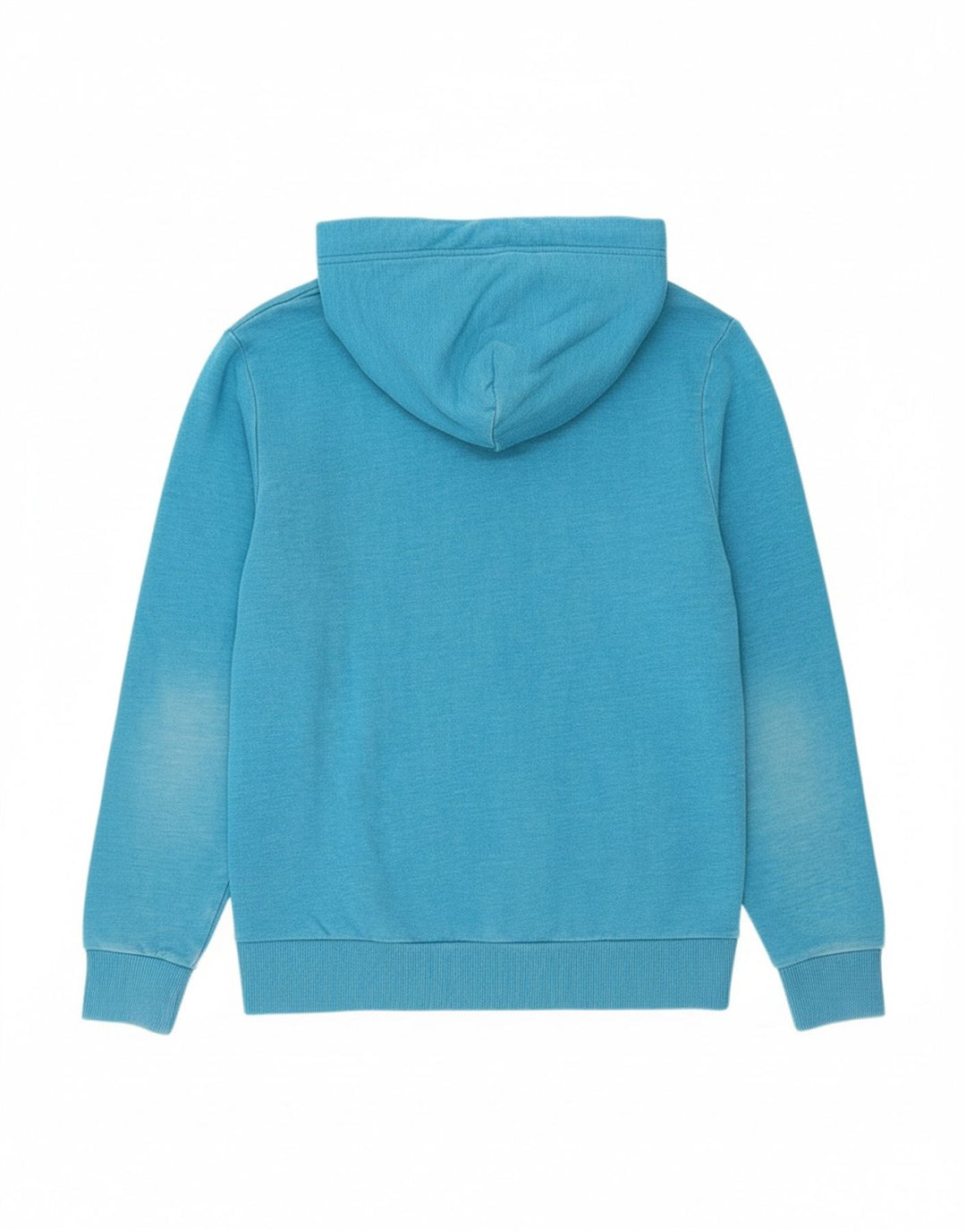 PUMA Mens Graphic Hoodie Jumper Medium Blue Cotton