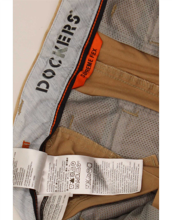 Dockers Mens Chino Shorts W32 Medium Beige Cotton