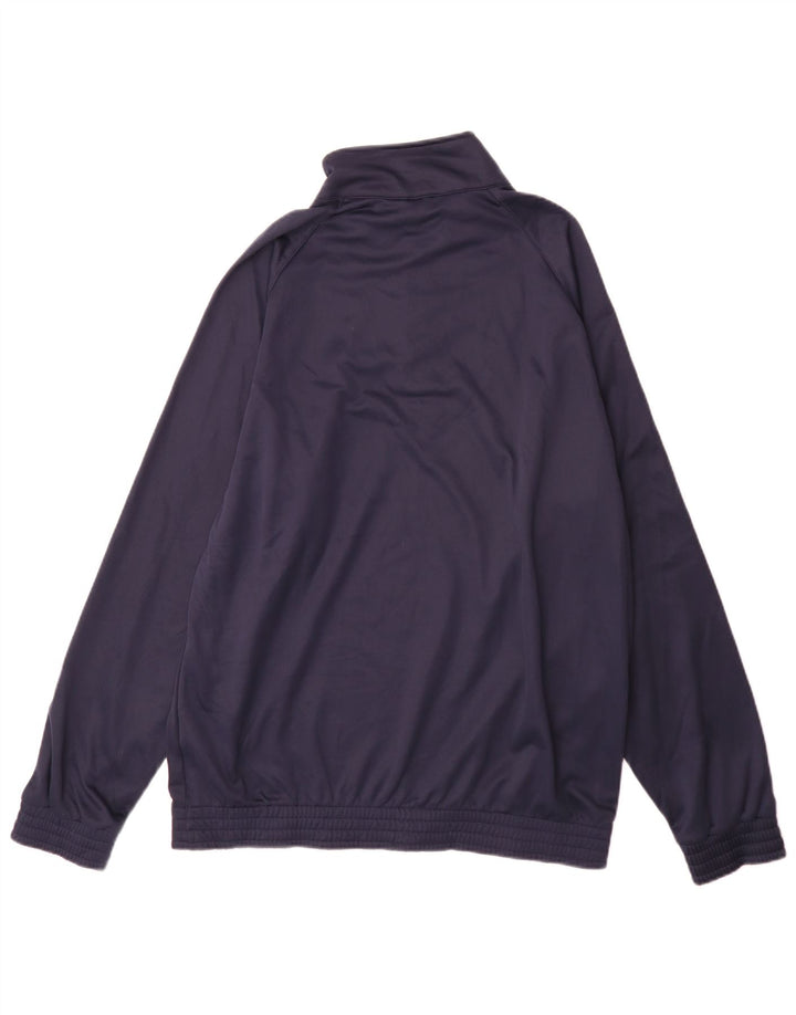 Umbro Mens Pullover tréningruha felső kabát XL sötétkék poliészter