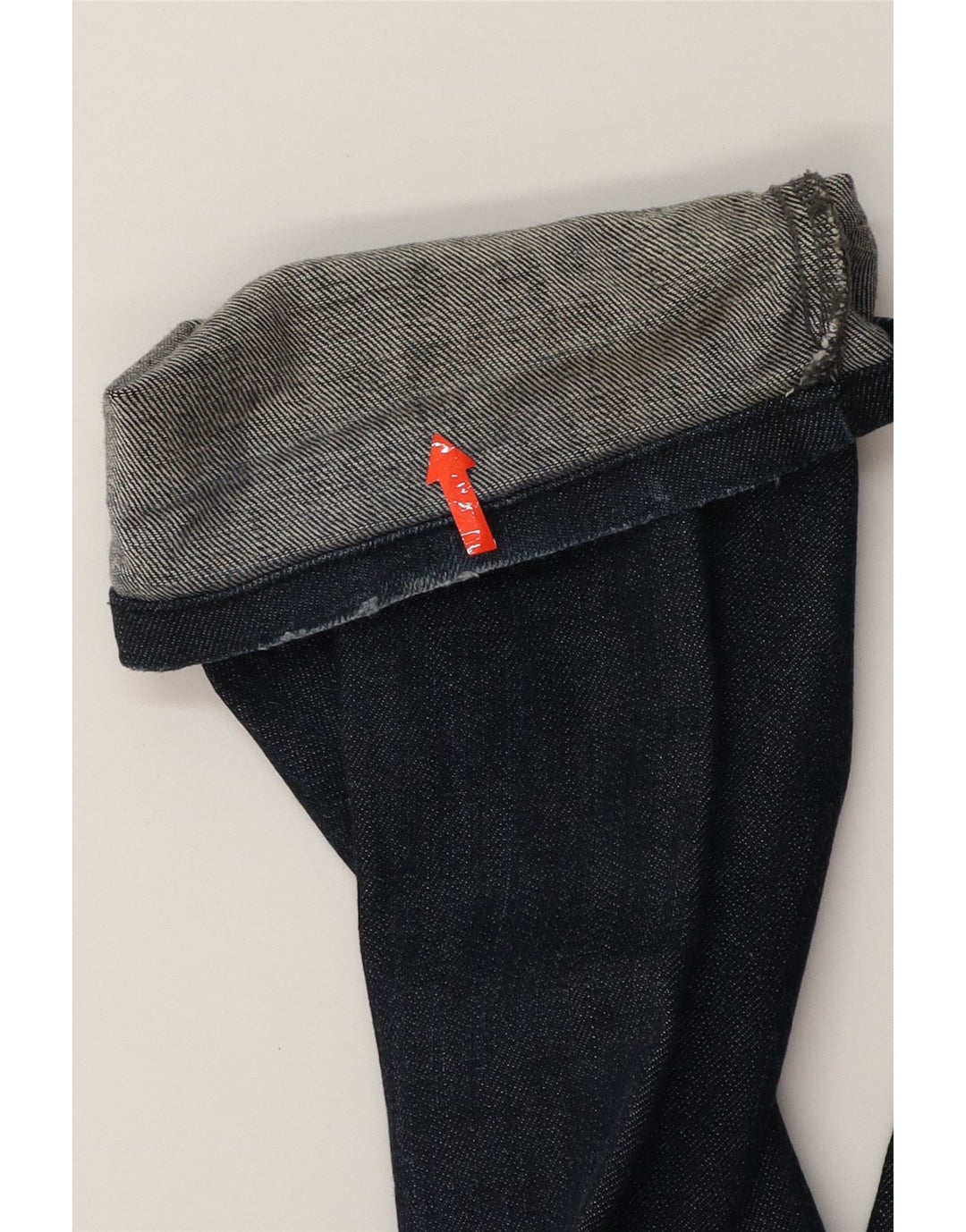 JOOP Womens Bootcut Jeans W29 L34 Navy Blue Cotton Vintage Joop and Second-Hand Joop from Messina Hembry 