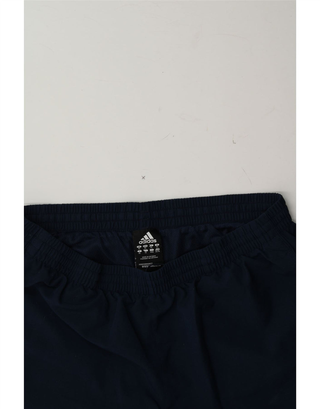 ADIDAS Mens Sport Shorts XL  Navy Blue Polyester Vintage Adidas and Second-Hand Adidas from Messina Hembry 