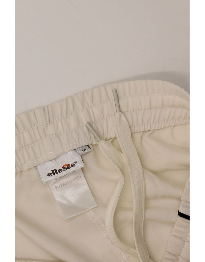 ELLESSE Muške sportske kratke hlače srednje bijele boje od poliestera