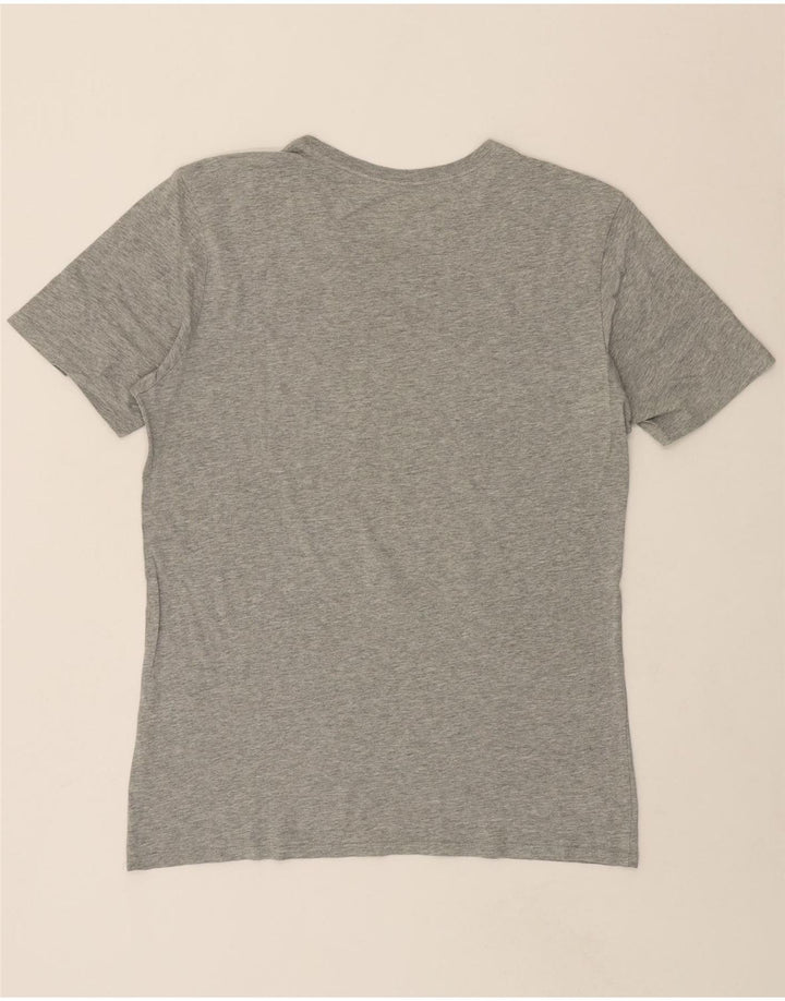 NIKE Mens Athletic Cut Graphic T-Shirt Top Medium Grey Vintage Nike and Second-Hand Nike from Messina Hembry 
