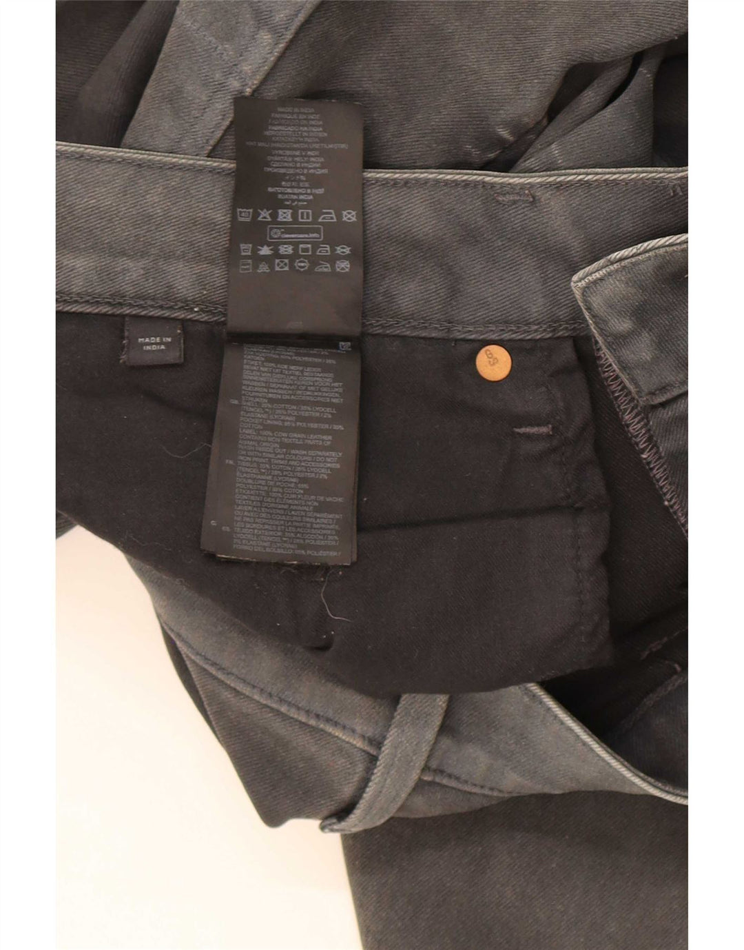 Jeans slim da uomo G-Star W32 L25 cotone grigio