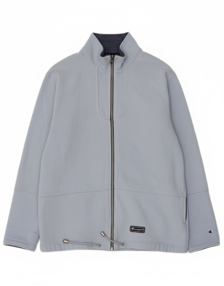 Giacca da ginnastica da uomo Champion piccola in cotone blu
