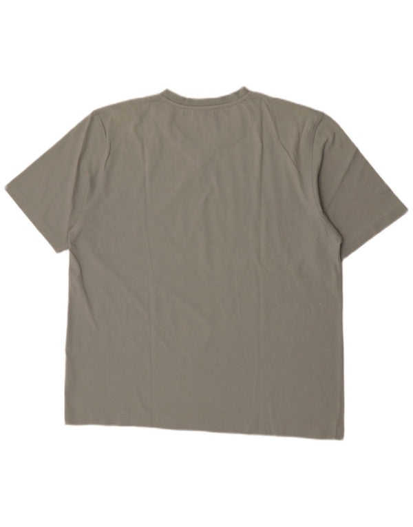 Ellesse Herren T-Shirt Top XL Grau Baumwolle