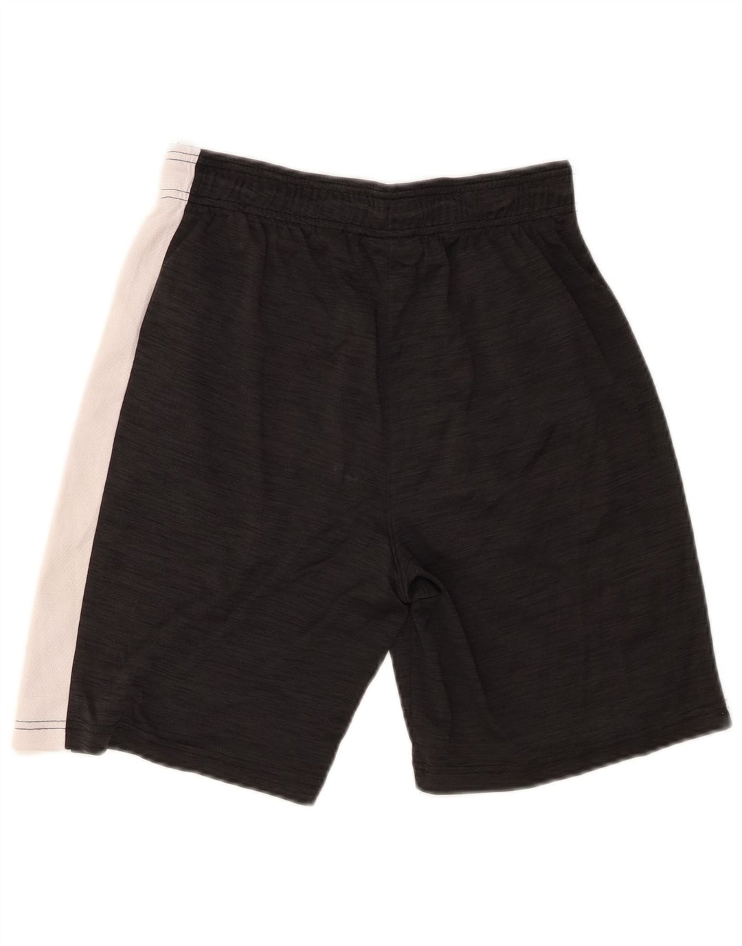 REEBOK Mens Sport Shorts Medium  Black Colourblock Polyester