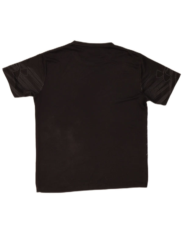 Maglietta grafica da donna Under Armour Heat Gear Top UK 16 Large Black Striped