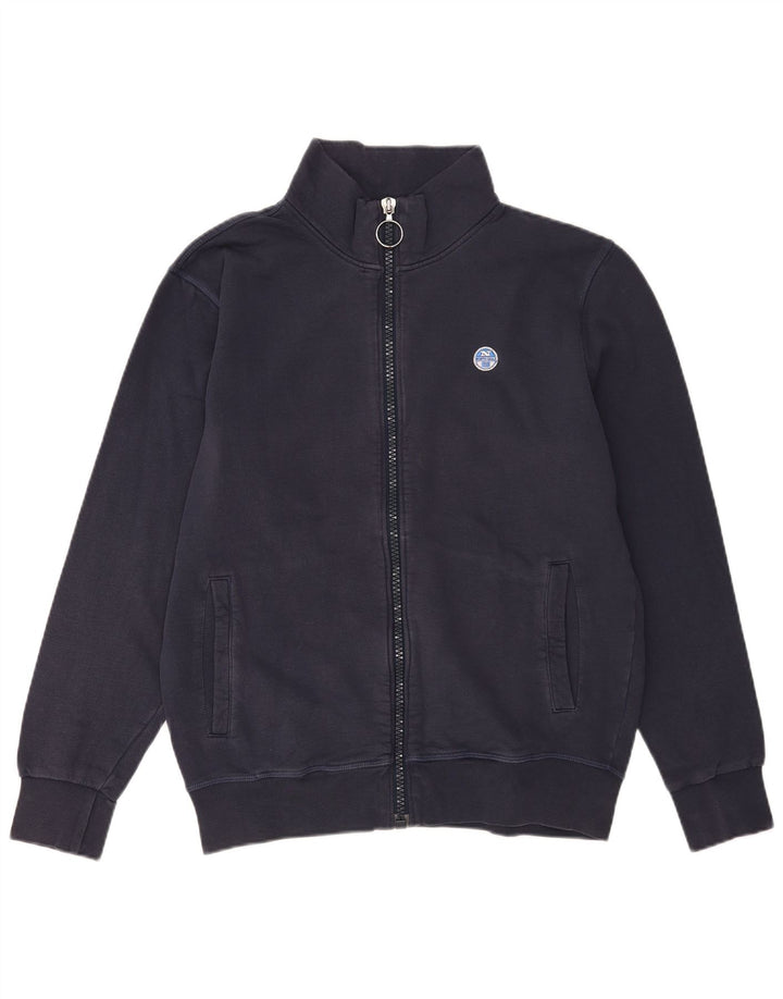 North Sails Mens Tracksuit Top Jacket Medium Navy Blue