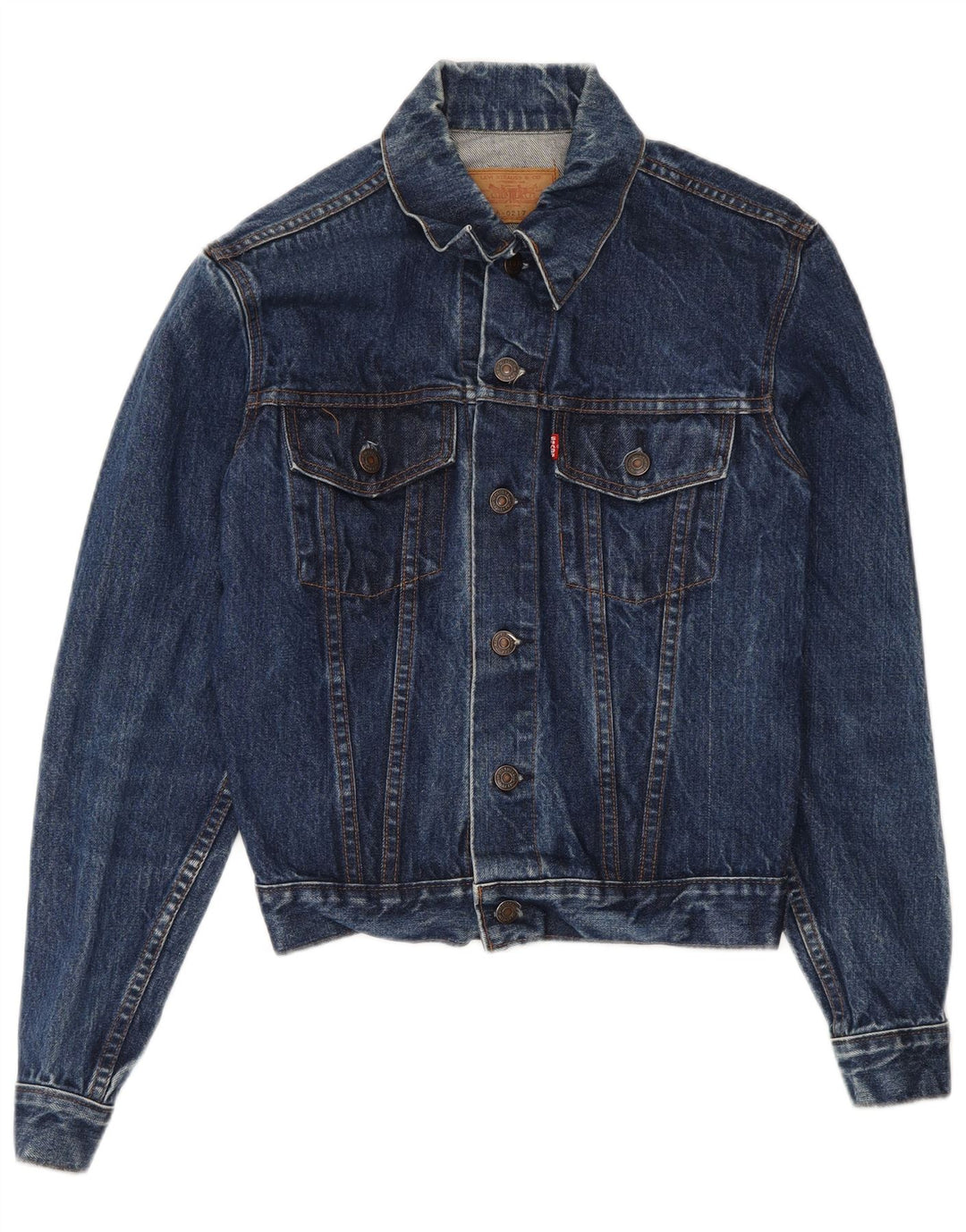 LEVI'S Dame denimjakke EU 36 Lille Blå