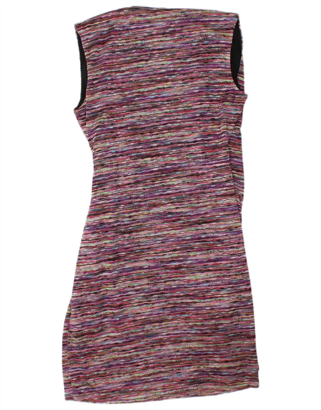Esprit Womens Sleeveless Sheath Dress UK 12 Medium Multicoloured Striped