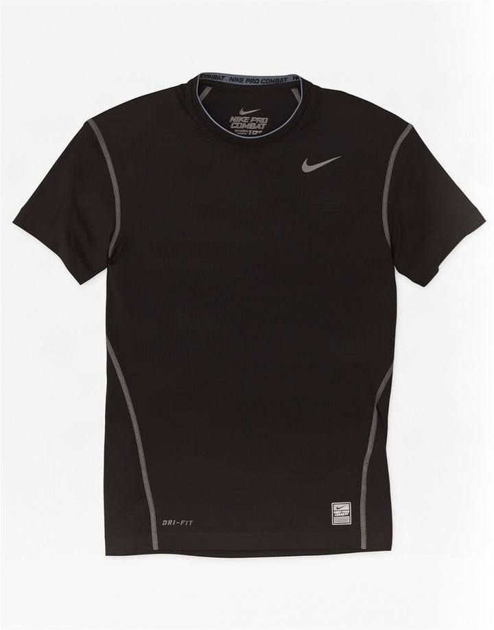 Nike T-Shirt Homme Haut Large Noir Polyester