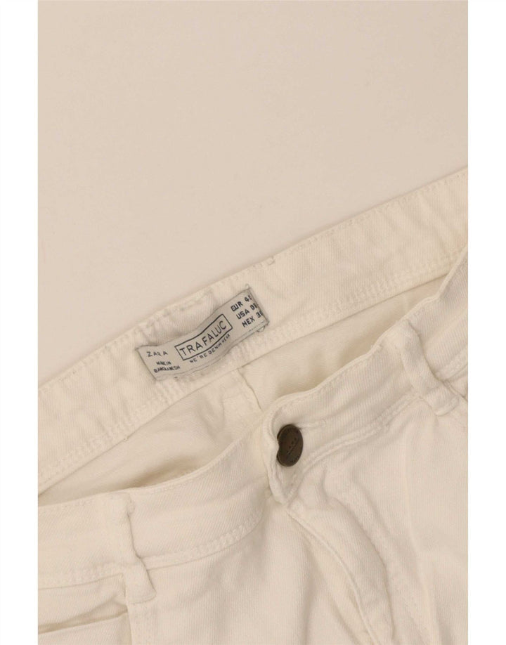 Zara Womens Trafaluc Slim Jeans EU 40 Medium W30 L30 White