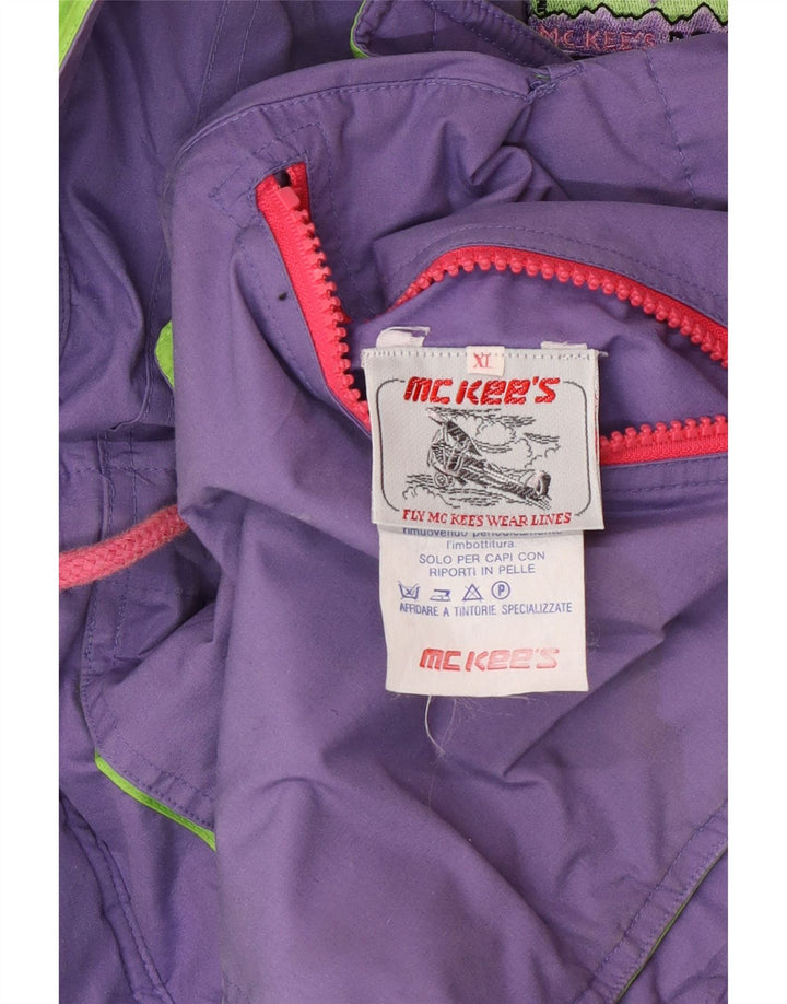 MC Kee's Herre vendbar polstret jakke UK 42 XL Grøn