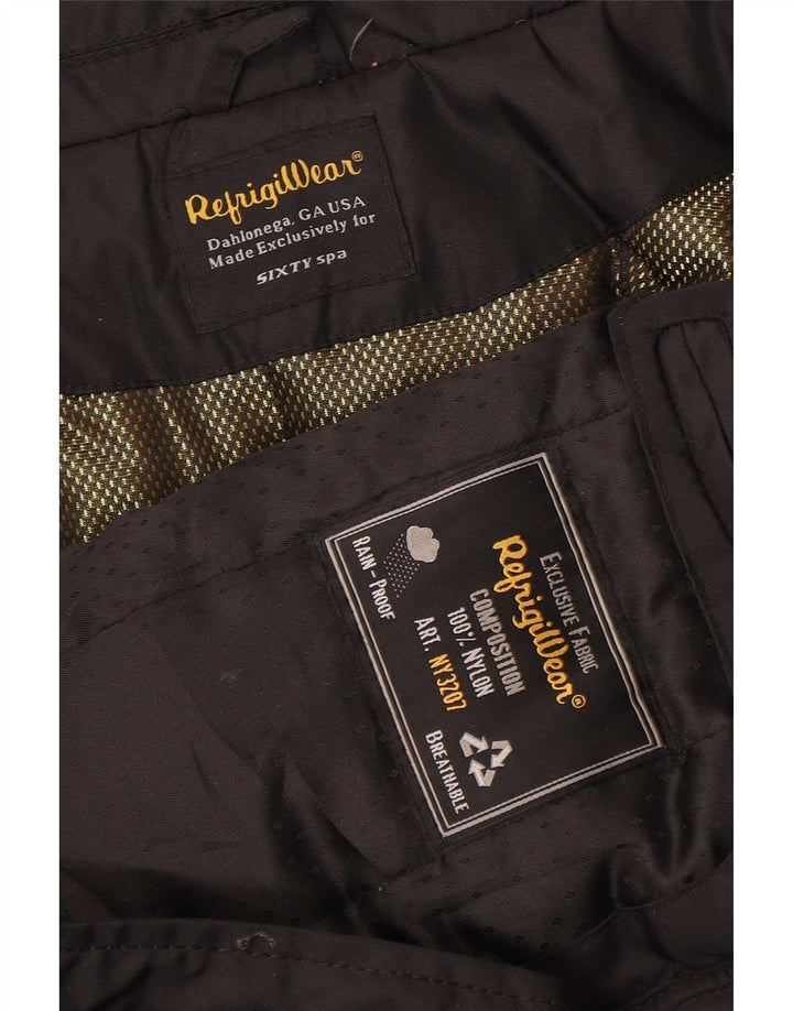 Refrigiwear Polstret bomberjakke til mænd UK 40 Stor sort nylon