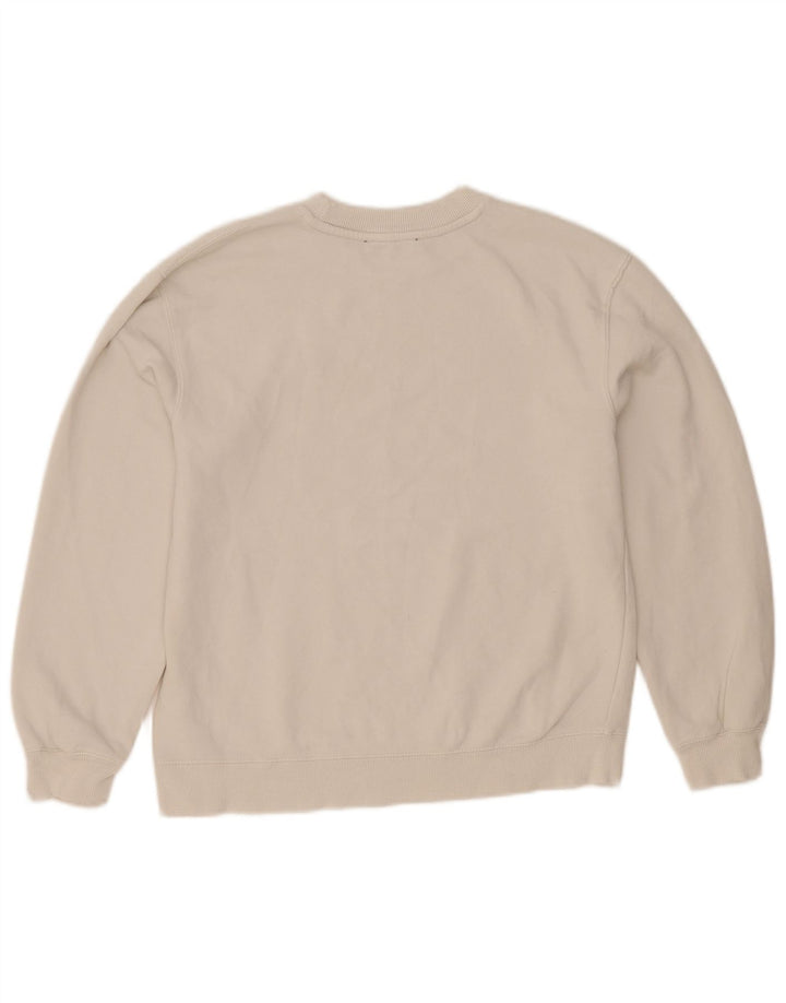 Zara Womens Crop Sweatshirt Jumper UK 10 Small White