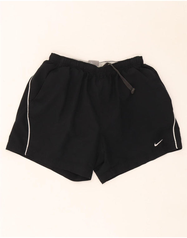 Pantaloncini sportivi Nike da donna UK 12 medio nero poliestere