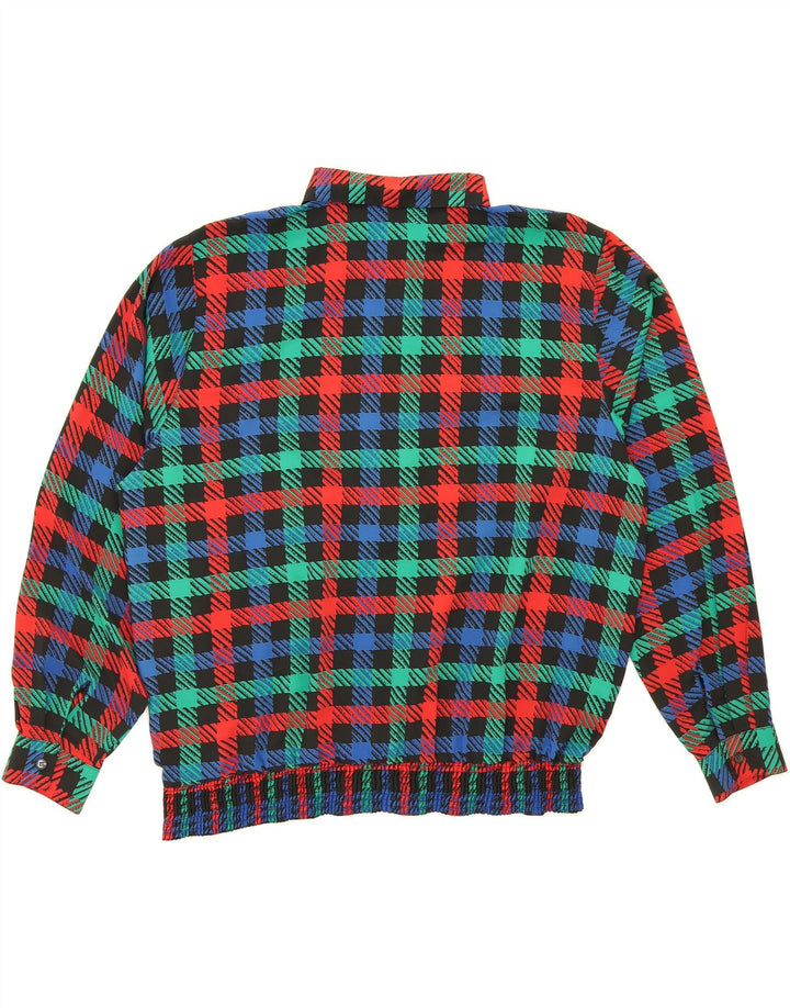 ALFRED DUNNER Womens Pullover Shirt Blouse UK 20 2XL Multicoloured Check Vintage Alfred Dunner and Second-Hand Alfred Dunner from Messina Hembry 
