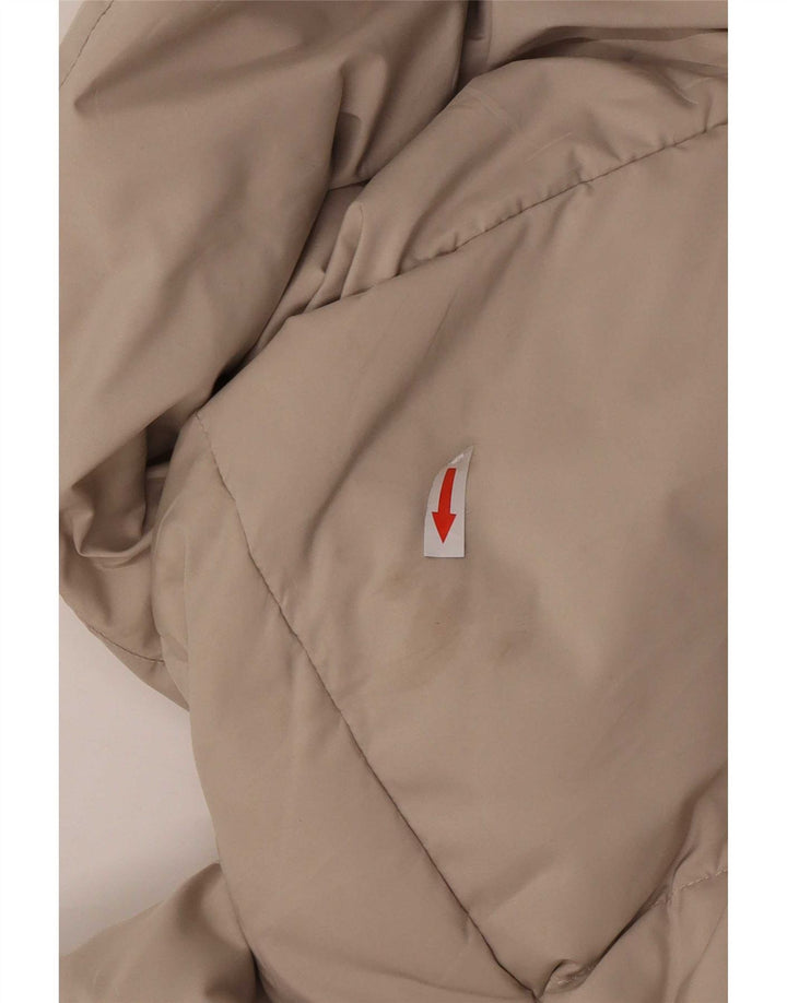 Max & Co. Womens Padded Jacket UK 10 Small Beige Polyester