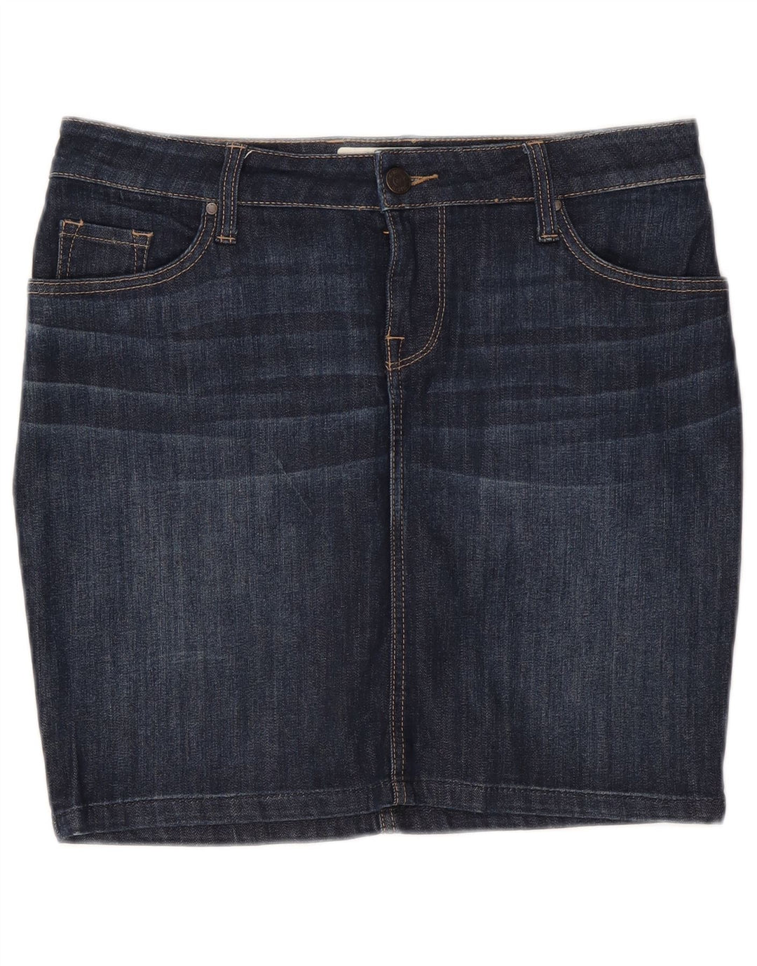 Mustang Damen Jeansrock W32 Large Blau