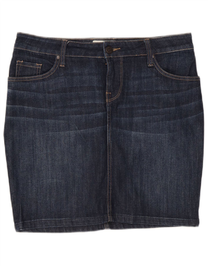 Mustang Damen Jeansrock W32 Large Blau