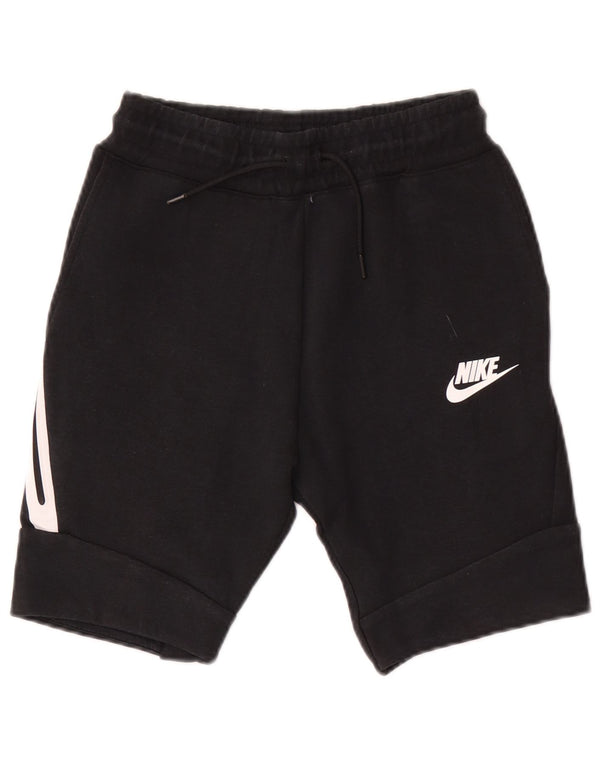 Nike drenge sportsshorts 10-11 år medium sort bomuld