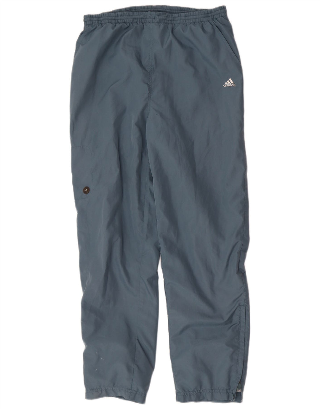 Adidas Dame træningsdragt Bukser Joggers UK 12 Medium Blue Polyester