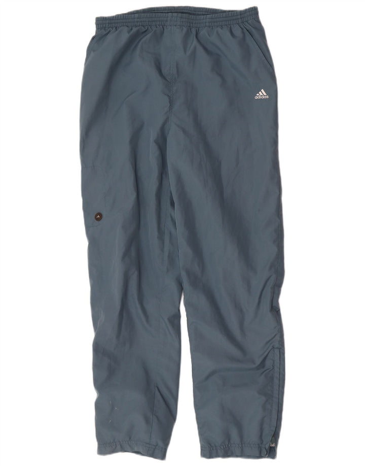 Adidas Dame træningsdragt Bukser Joggers UK 12 Medium Blue Polyester