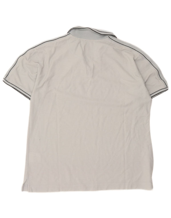 Polo da donna Lotto UK 14 Large in cotone grigio