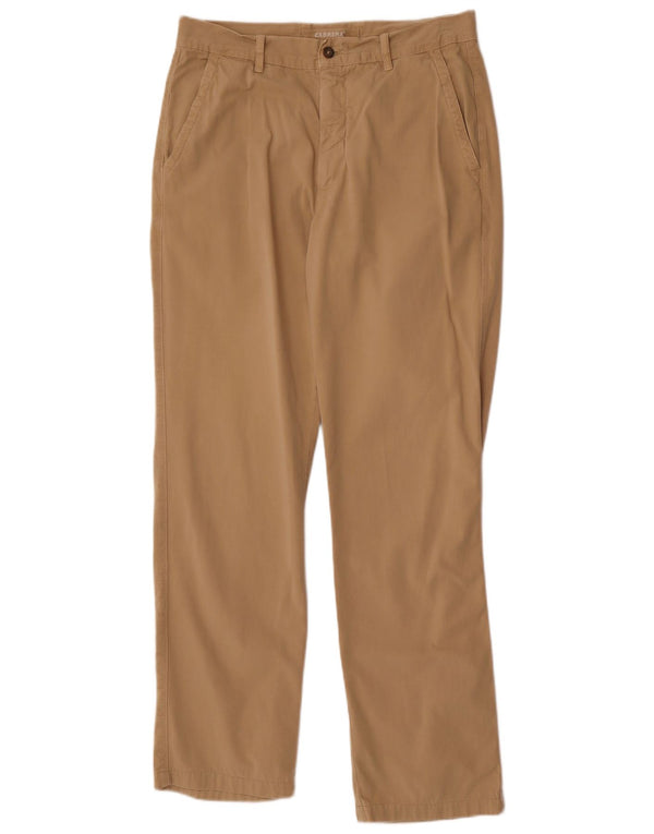 Pantaloni chino dritti da uomo Carrera W34 L32 cotone beige