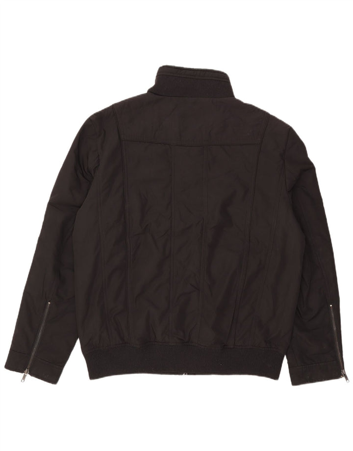 Jack & Jones Mens Utility Jacket UK 44 2XL Black