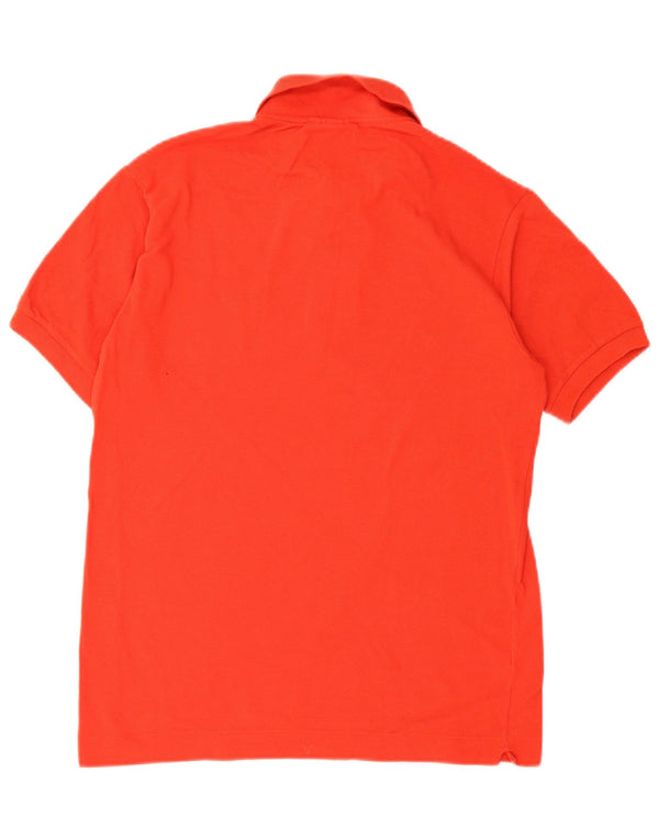 Polo da uomo Lacoste Classic Fit taglia 3 piccola in cotone rosso
