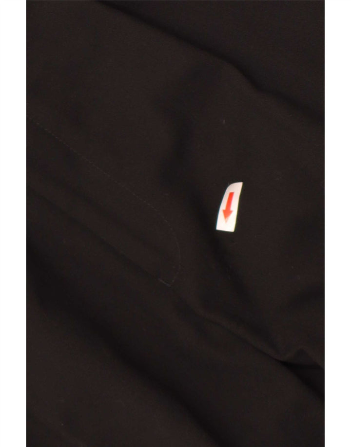 Marks & Spencer Mens Straight Suit Trousers W32 L31 Black Polyester