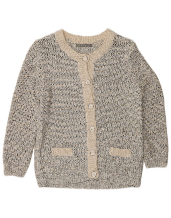 Sweter damski Marks & Spencer UK 12, średni, srebrny, nakrapiany
