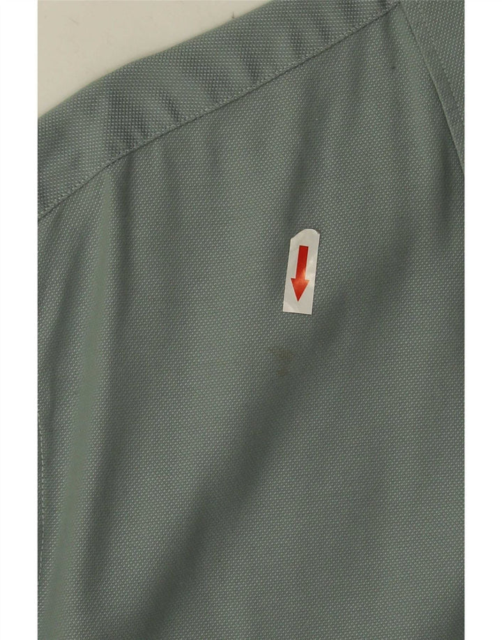 Lacoste Mens Short Sleeve Shirt Size 45 XL Green