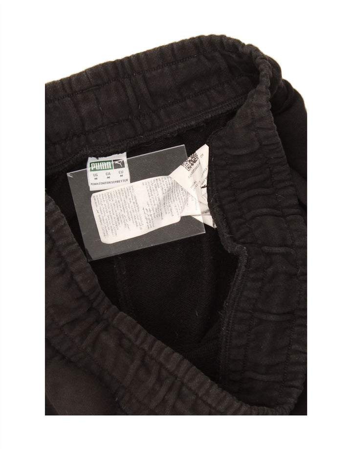 PUMA Mens Tracksuit Trousers Joggers Medium  Black Cotton Vintage Puma and Second-Hand Puma from Messina Hembry 