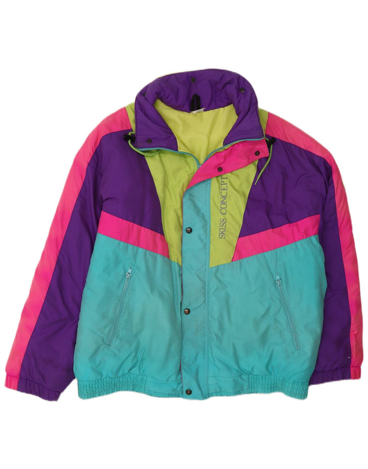 Skiss Herre grafisk skijakke IT 50 Stor flerfarvet Colourblock