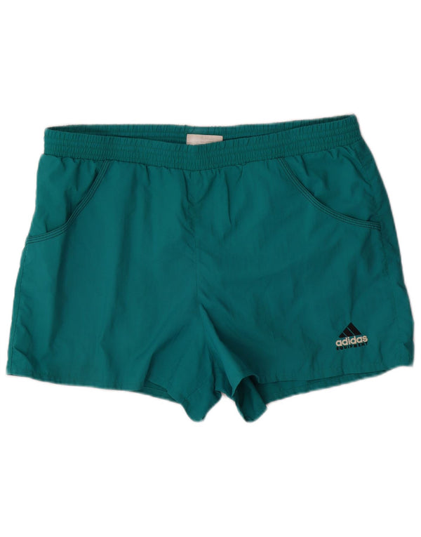 Damskie spodenki sportowe Adidas EU 44, duże, zielone, poliamidowe