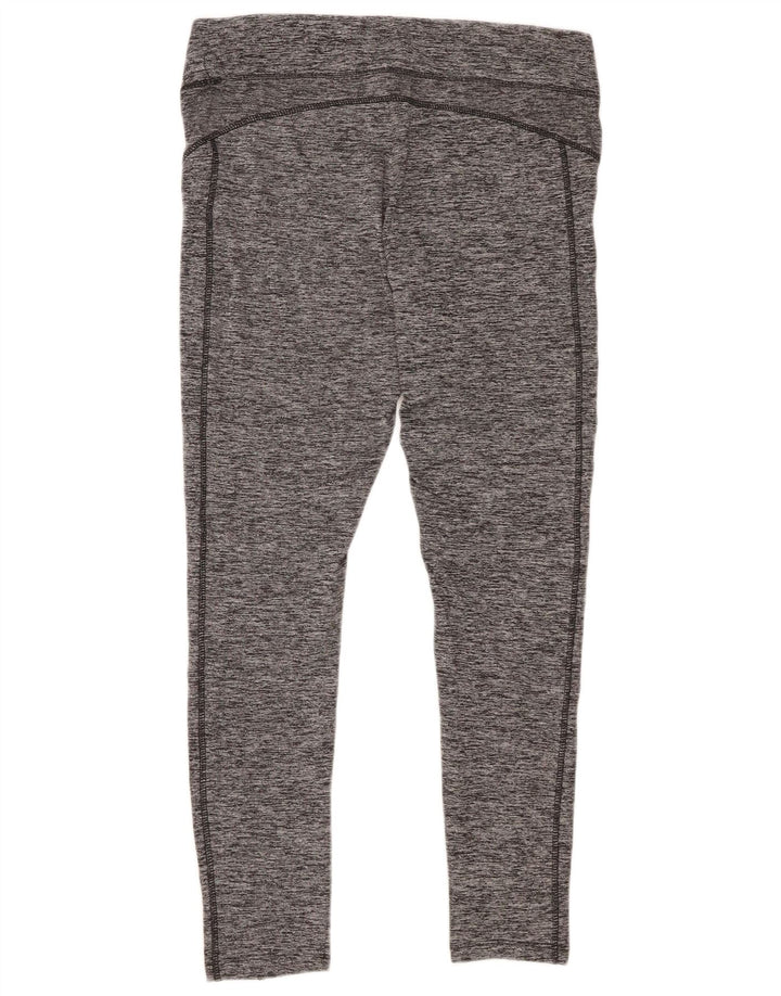 Umbro Leggings Femme UK 46 Large Gris Moucheté Polyester