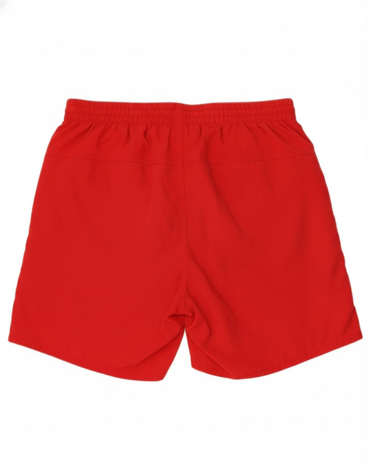 ARENA Mens Graphic Sport Shorts Medium Red Nylon