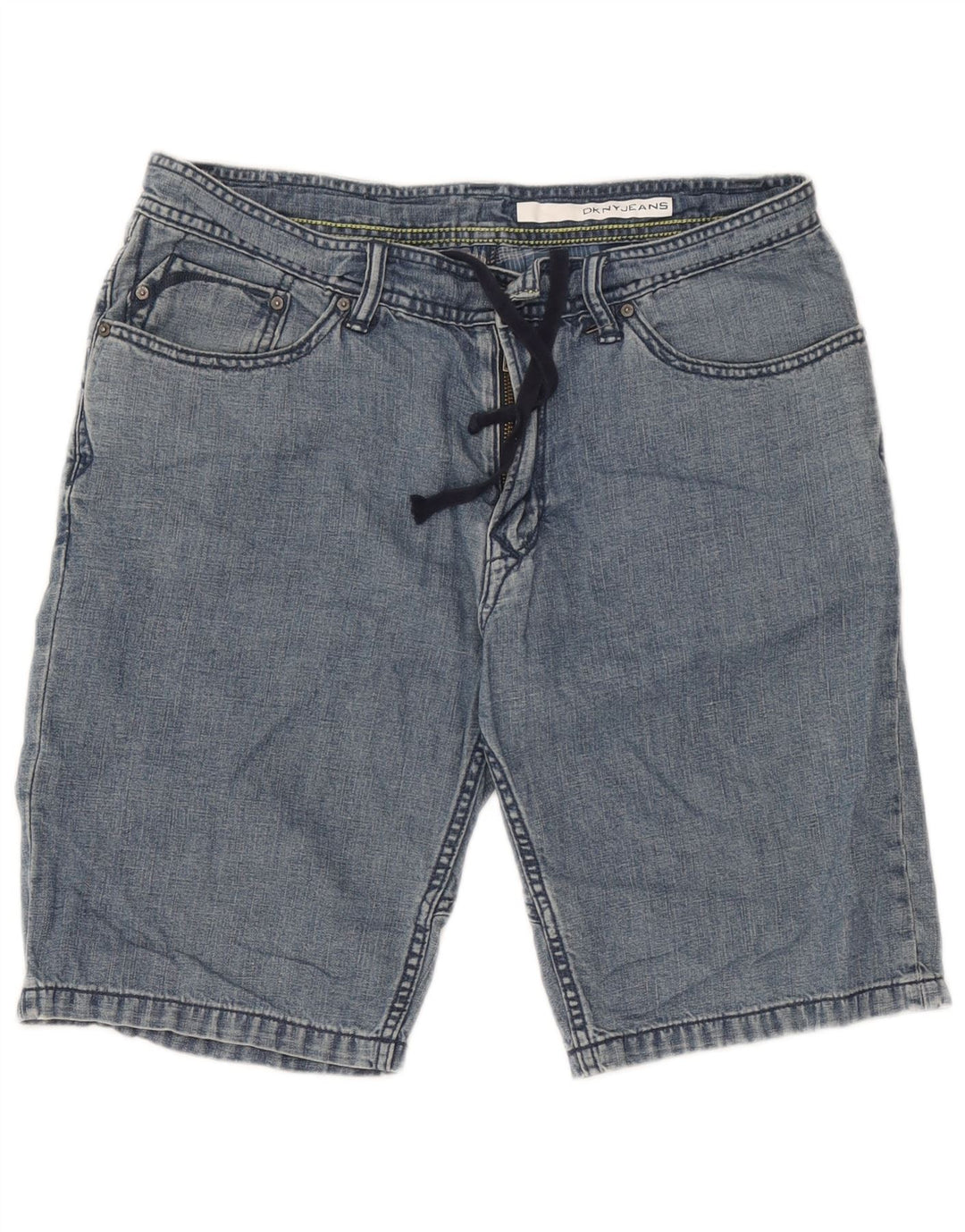 Dkny Mens Denim Shorts W31 Medium  Blue Cotton