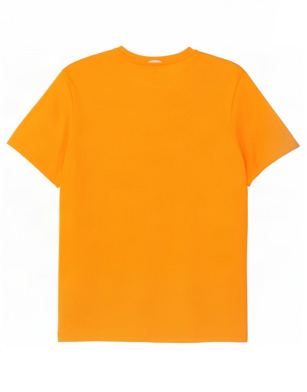 T-shirt Adidas Climalite da uomo Top in poliestere arancione medio