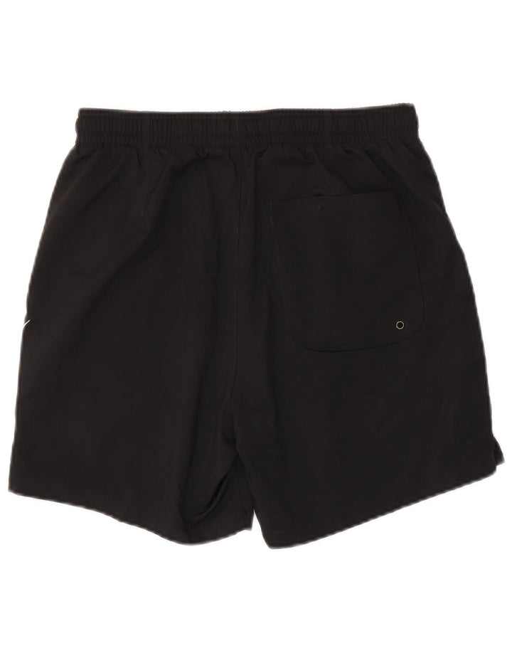 NIKE Mens Graphic Sport Shorts Small Black Polyester