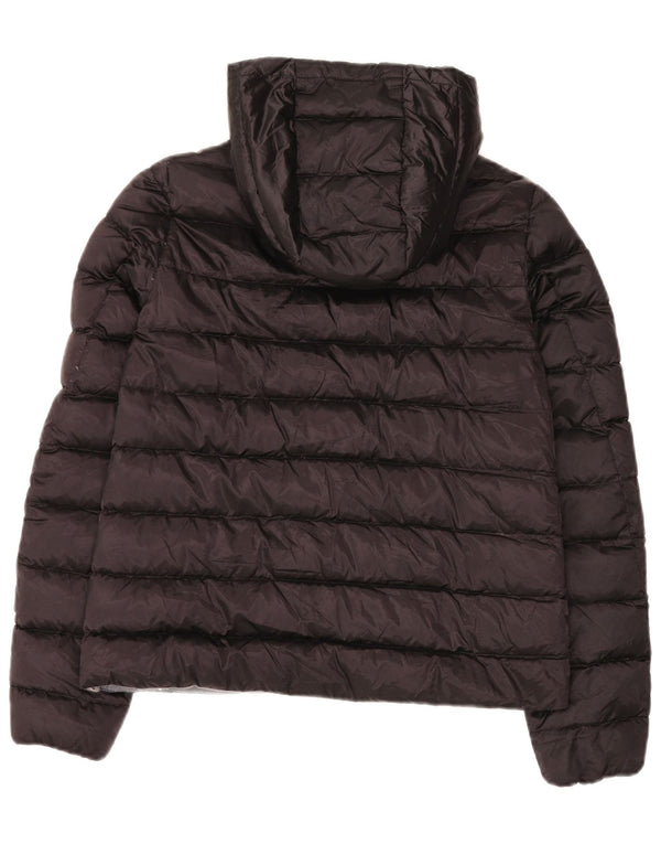 Ciesse Piumini Veste matelassée surdimensionnée à capuche pour femme IT 40 XS Noir