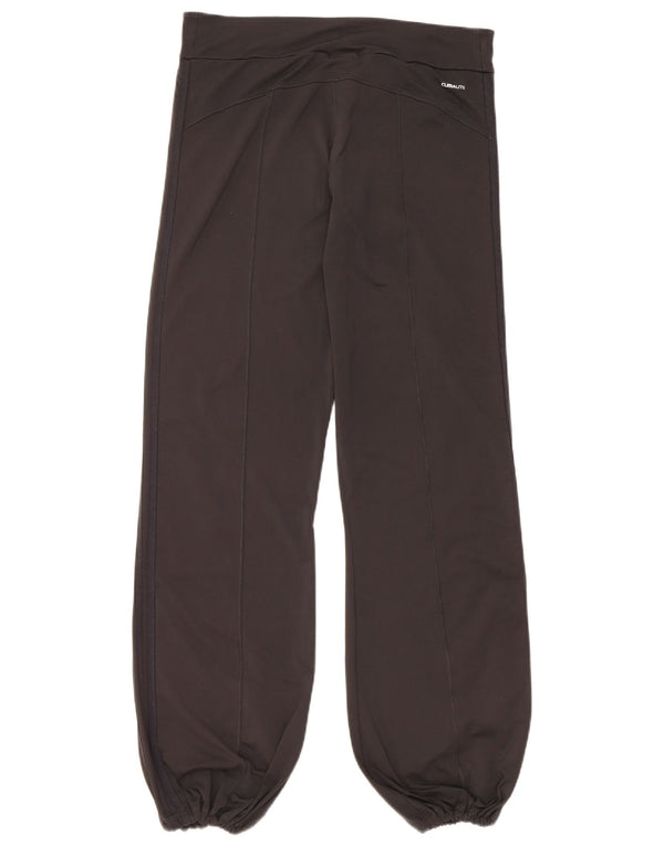Adidas Damen Climalite Trainingshose Jogger UK 14 Medium Schwarz