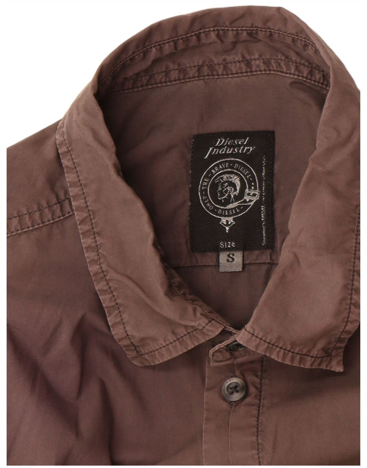 Diesel Mens Shirt Small Grey