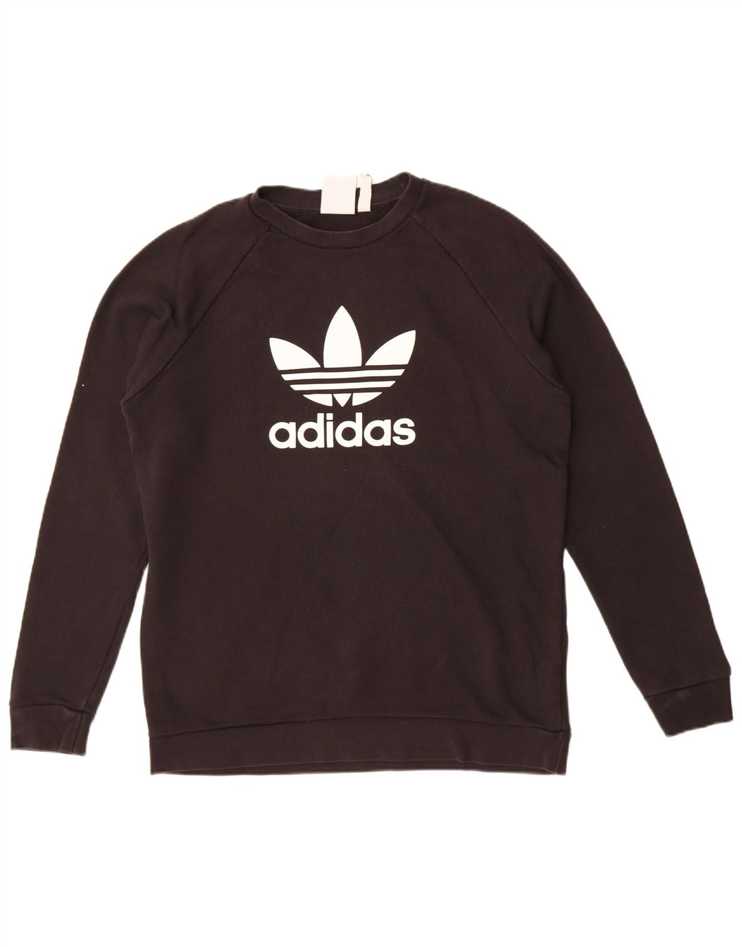 Adidas Mens Graphic Sweatshirt Jumper Medium Black Cotton