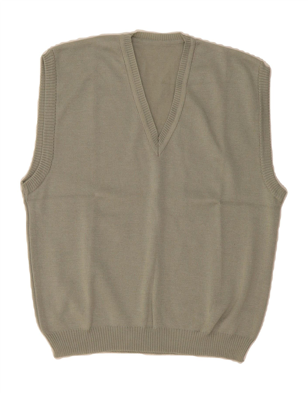 VINTAGE Mens Vest Tank Top Medium Grey Vintage Vintage and Second-Hand Vintage from Messina Hembry 